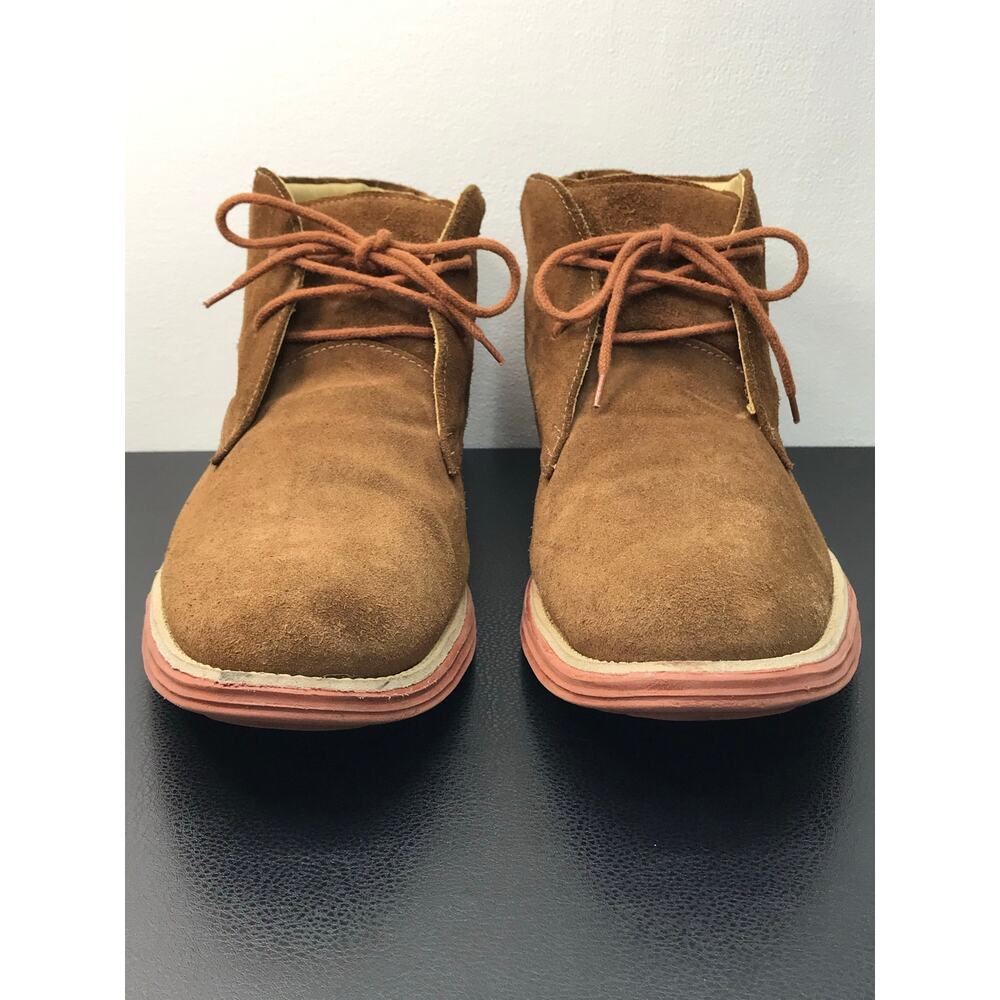 Martin Dingman 10.5 Country Wear Brown Suede Leather Lace Up Chukka Boots - Picture 8 of 16